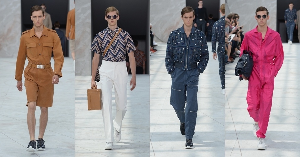 26.jun.2014 - Desfile da Louis Vuitton na semana de moda masculina de Paris primavera/verão 2015 - Francois Durand/Getty Images