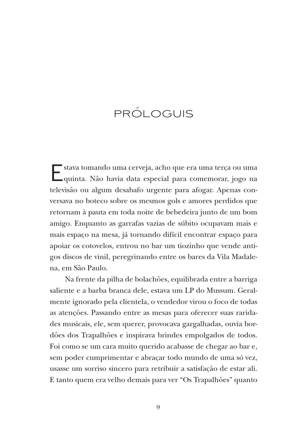 Trecho do livro "Mussum Forévis - Samba, Mé e Trapalhões", de Juliano Barreto - Divulgação/LeYa