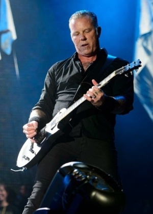 Metallica do guitarrista James Hetfield está entre as atrações do Rock in Rio Las Vegas - Leon Neal/AFP