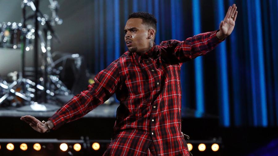 Chris Brown no BET Awards 2014 - Reuters