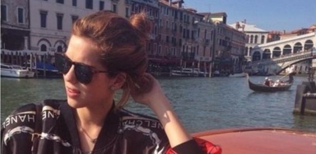 22.jun.2014 - A atriz Sophia Abrahão publica foto dela em Veneza, na Itália, em seu Instagram