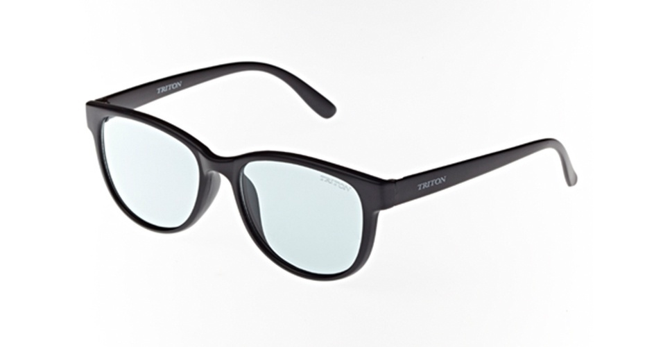 Óculos com armação levemente arredondada, da Triton Eyewear. Preço: R$ 169. Informações: www.tritoneyewear.com.br | Preço e disponibilidade pesquisados em julho de 2014 e sujeitos a alterações - Divulgação