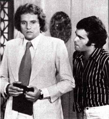 Jean (Denis Carvalho) e Luciano (Tony Ramos) em "Ídolo de Pano"