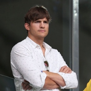 Ashton Kutcher assistiu à semifinal 