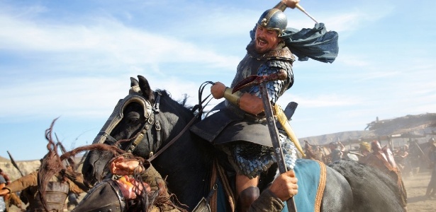 Christian Bale interpreta o profeta Moisés no filme "Êxodo: Deuses e Reis", de Ridley Scott - Divulgação