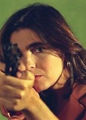 Malu Mader era a policial Diana Maciek no seriado "A Justiceira", exibido em 1997 na Globo