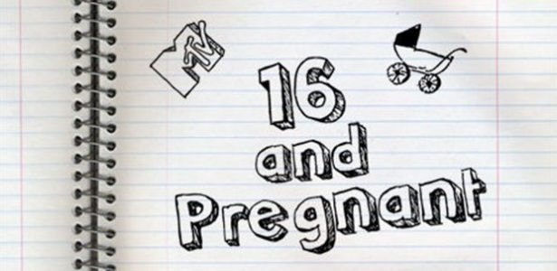 Chamada do programa "Pregnant in 16", da MTV americana - Reprodução/http://www.mtv.com/