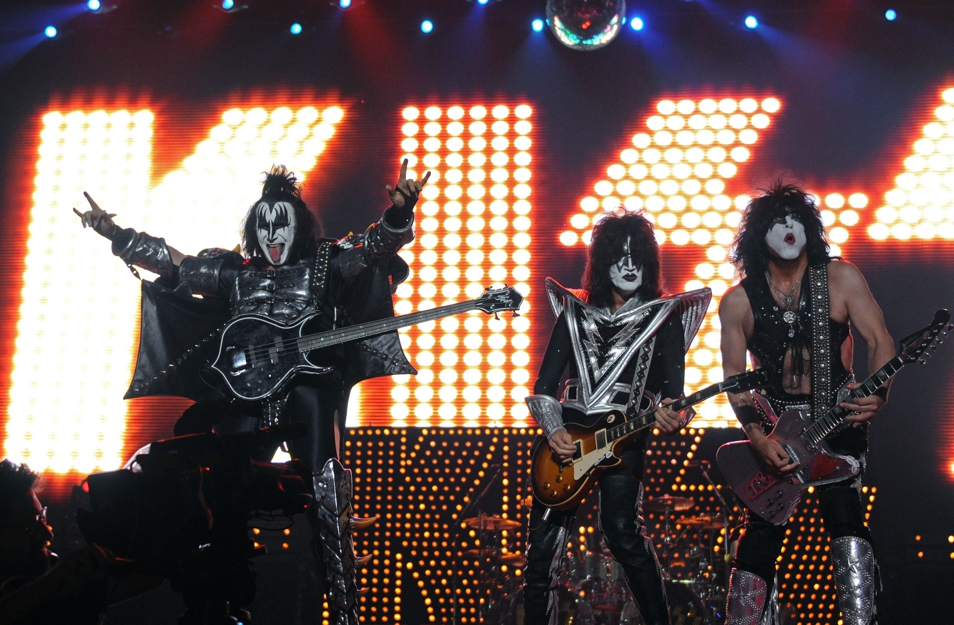 Kiss se apresenta na Monster Tour 2012 em Buenos Aires, Argentina - ALEJANDRO PAGNI/AFP