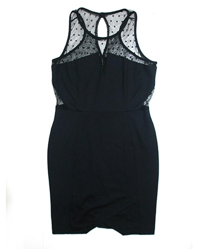 Vestido com recorte em tule com bolinhas, da Teen's Club. Preço: R$ 173. Informações: www.teensclub.com.br | Preço e disponibilidade pesquisados em julho de 2014 e sujeitos a alterações - Divulgação