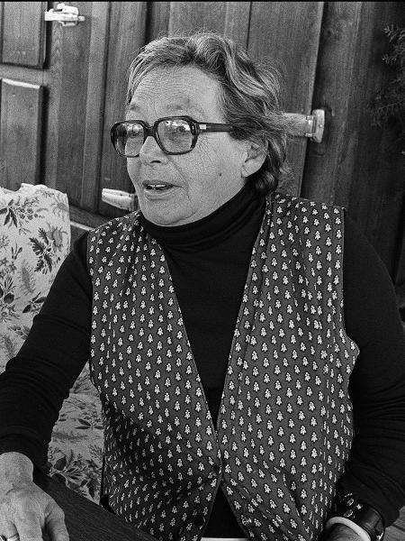 Marguerite Duras em 1981 - AFP/Gerard Fouet