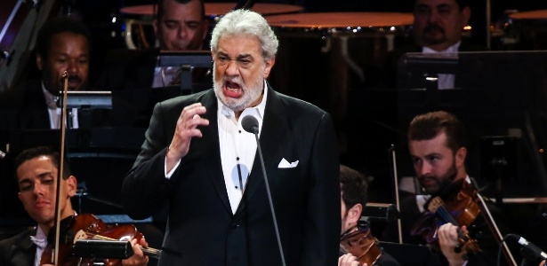 O tenor Plácido Domingo se apresenta em São Paulo em 2014 - Manuela Scarpa/Photo Rio News