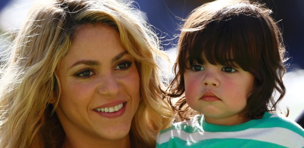 Shakira levou o filho, Milan, à final da Copa do Mundo no estádio do Maracanã