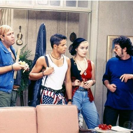 Eduardo Felippe, Gerson Steves, Walter Verve, Chris Pitsch em cena de "A Viagem" Eduardo Felippe, Gerson Steves, Walter Verve, Chris Pitsch em cena de "A Viagem"