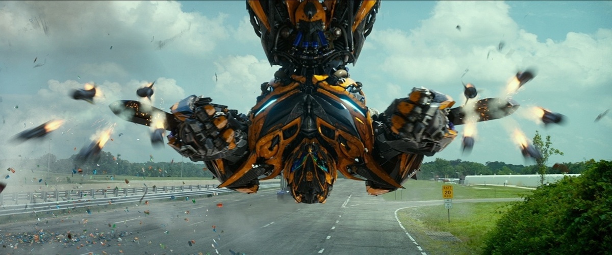 Cena de "Transformers 4", de Michael Bay - Reprodução