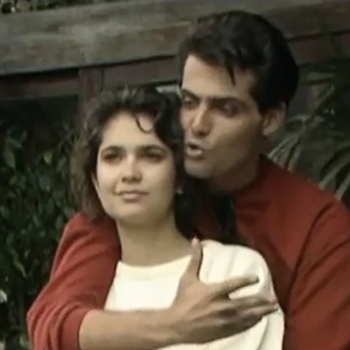 Sandra Annenberg e Tarcísio Filho em cena de "Tarcísio e Gloria"