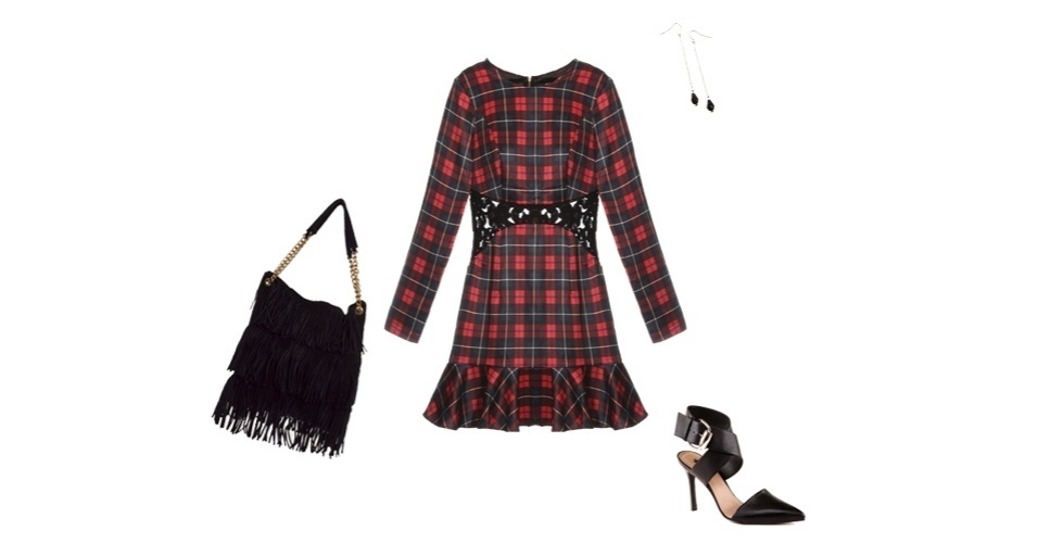 Montagem para álbum moda dos anos 90 - look 2 - Divulgação/Fotomontagem UOL