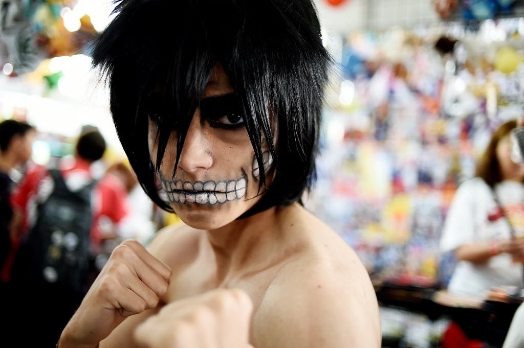 18.jul.2014 - Fãs se vestem como personagens  durante o Yamato Cosplay Cup Internation (YCCI), que à sua 7ª edição e terá sua grande final no Anime Friends 2014. O campeonato tem o objetivo de premiar o melhor cosplayer do mundo, que era regularmente realizado no Anime Dreams - Reinaldo Canato/UOL