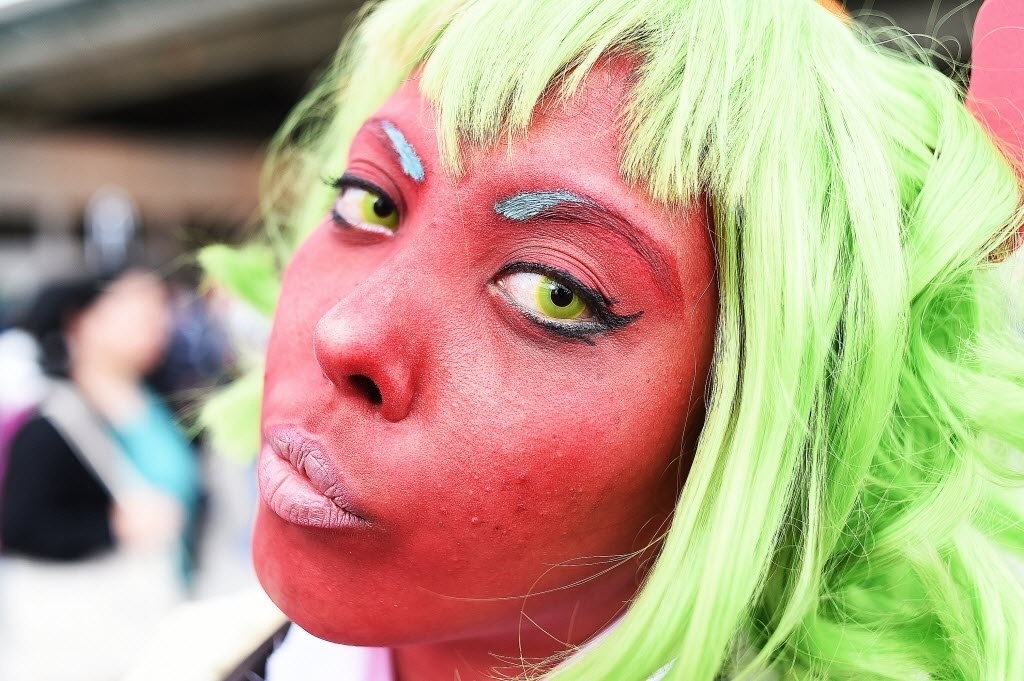 18.jul.2014 - Fãs se vestem como personagens  durante o Yamato Cosplay Cup Internation (YCCI), que à sua 7ª edição e terá sua grande final no Anime Friends 2014. O campeonato tem o objetivo de premiar o melhor cosplayer do mundo, que era regularmente realizado no Anime Dreams - Reinaldo Canato/UOL