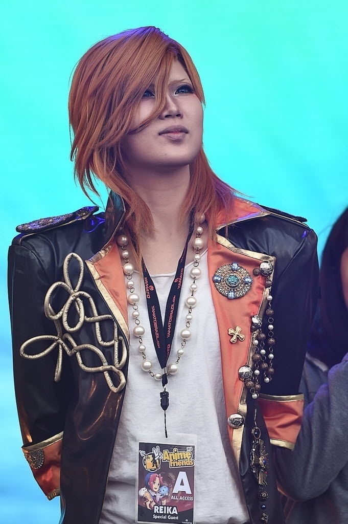 18.jul.2014 - Fãs se vestem como personagens  durante o Yamato Cosplay Cup Internation (YCCI), que à sua 7ª edição e terá sua grande final no Anime Friends 2014. O campeonato tem o objetivo de premiar o melhor cosplayer do mundo, que era regularmente realizado no Anime Dreams - Reinaldo Canato/UOL