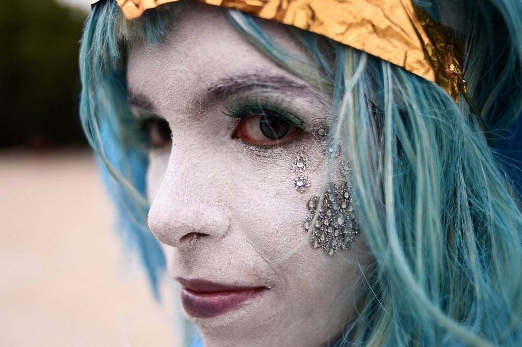 18.jul.2014 - Fãs se vestem como personagens  durante o Yamato Cosplay Cup Internation (YCCI), que à sua 7ª edição e terá sua grande final no Anime Friends 2014. O campeonato tem o objetivo de premiar o melhor cosplayer do mundo, que era regularmente realizado no Anime Dreams - Reinaldo Canato/UOL