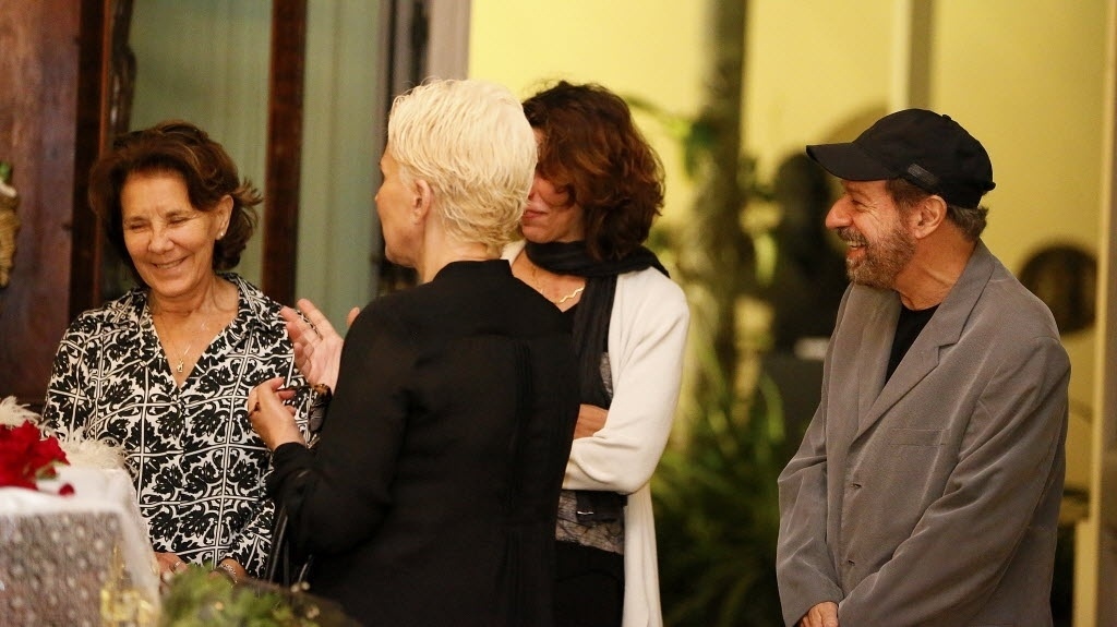 18.jul.2014 - O músico João Bosco no velório de João Ubaldo Ribeiro - Marcelo de Jesus/UOL