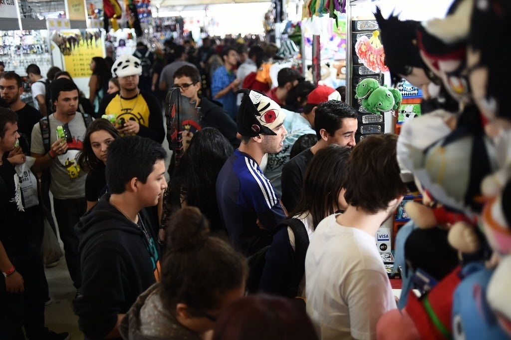 18.jul.2014 - Público curte o segundo dia do Anime Friends 2014. Em sua 11ª edição, o festival de cultura pop que acontece no Campo de Marte, em São Paulo, espera receber 100 mil visitantes para suas mais de 100 atrações ao longo de 8 dias - Reinaldo Canato/UOL