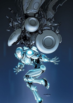 O novo visual do Homem de Ferro dos quadrinhos - Divulgação/Marvel