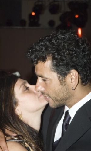 3.mar.2007 - Amora Mautner e Marcos Palmeira