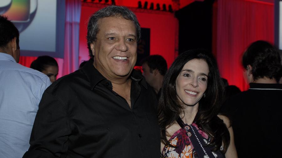 Dennis Carvalho e Deborah Evelyn foram casados entre 1988 e 2012 - Divulgação/TV Globo