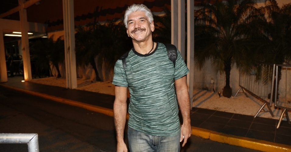 21.jul.2014 - Jackson Antunes foi à exibição do primeiro capítulo de "Império" em uma churrascaria na Barra da Tijuca, zona oeste do Rio