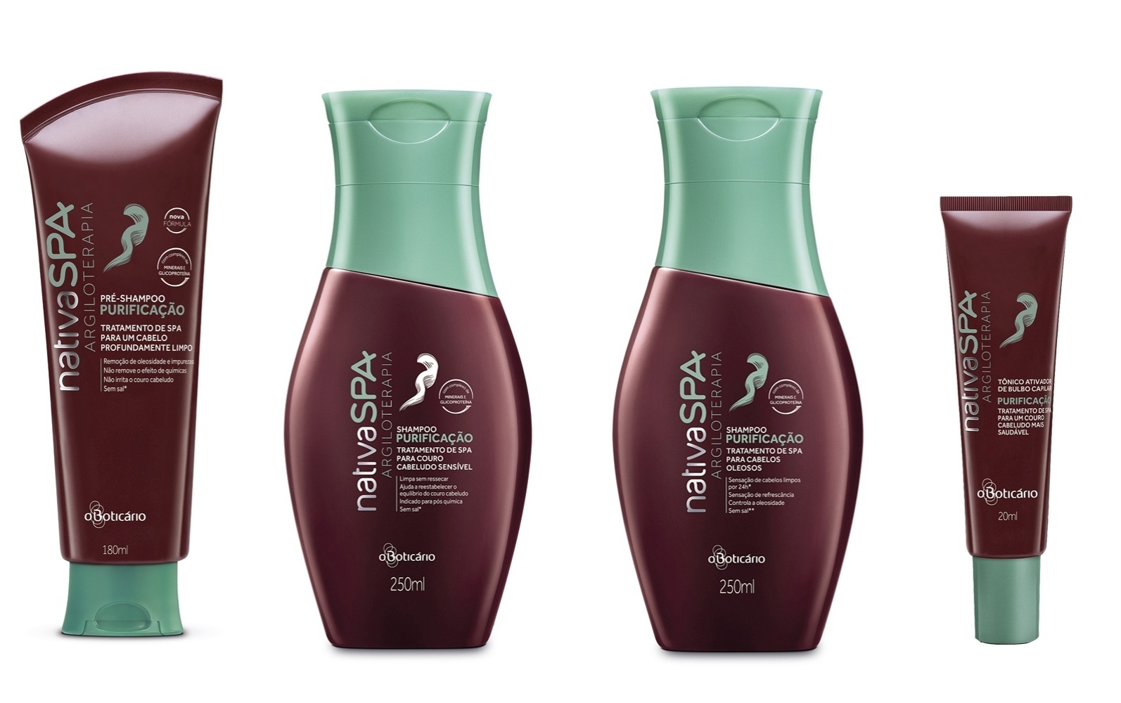 Nativa Spa Argiloterapia, de O Boticário - Divulgação