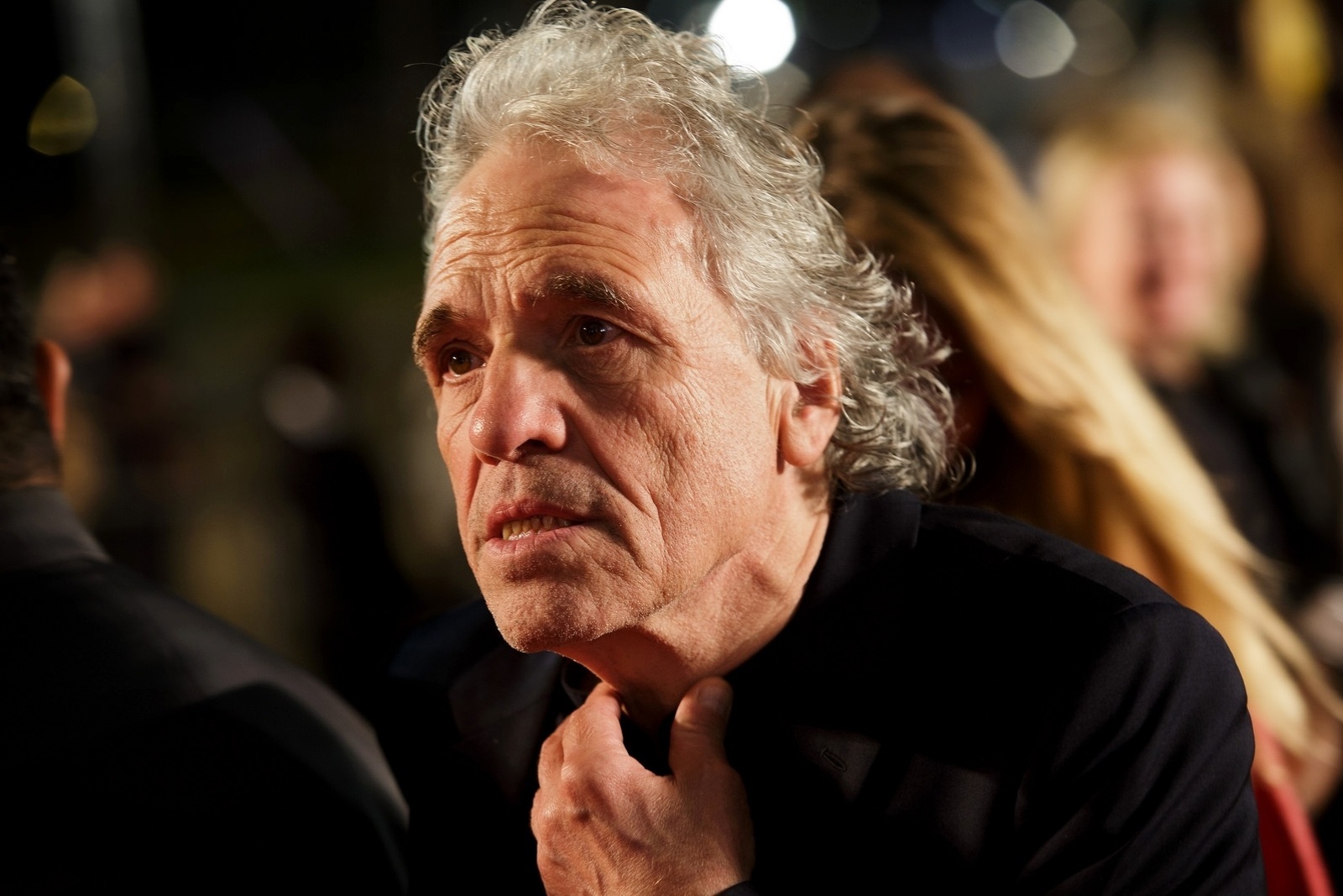 22.jul.2014 - O cineasta Abel Ferrara na abertura do 6º Paulínia Film Festival - Mario Miranda Filho/Divulgação