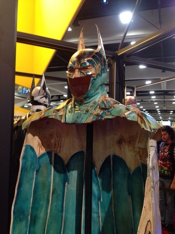 23.jul.2014 - Exposição Batman na Comic-Con 2014 - James Cimino/UOL