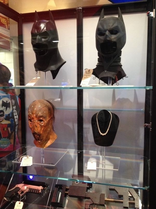 23.jul.2014 - Exposição Batman na Comic-Con 2014 - James Cimino/UOL