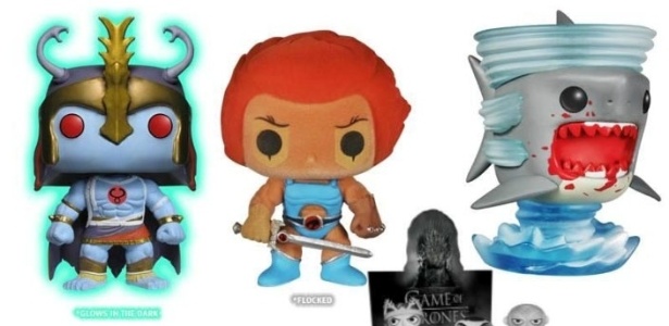 Figuras colecionáveis POP Vinyl da Funko, comThundercats e Game of Thrones - Reprodução - Reprodução