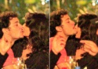 Helena Ranaldi troca beijos com o novo namorado em restaurante no Rio - Delson Silva/AgNews