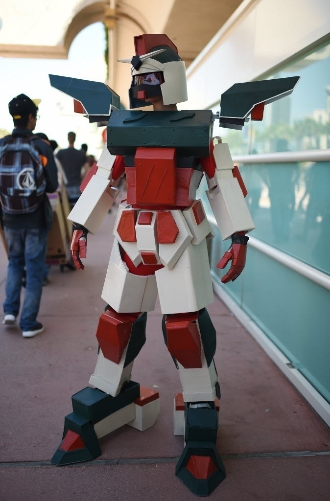 24.jul.2014 - Fã posa de cosplay na San Diego Comic-con - Robyn Beck/AFP