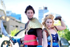 24.jul.2014 - Fãs de cosplay posam para fotos durante a San Diego Comic-Con - Jerod Harris/AFP