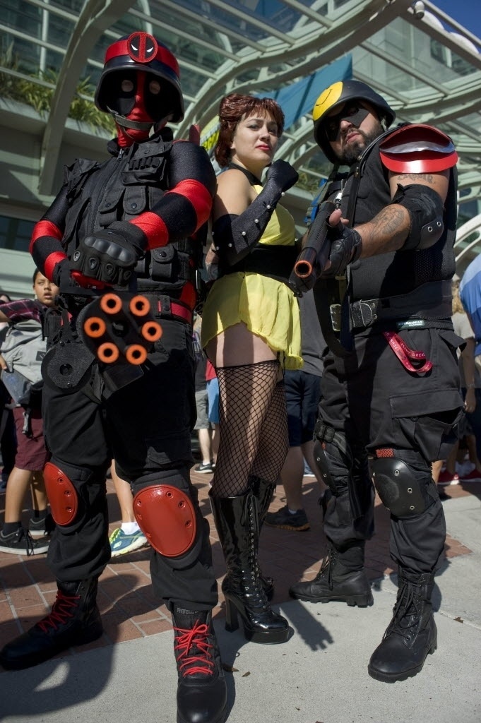 24.jul.2014 - Fãs posam de cosplay na San Diego Comic-con - David Maung/EFE