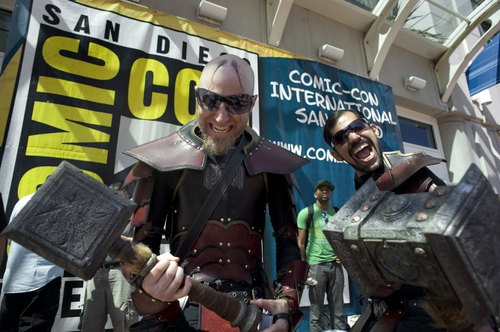 24.jul.2014 - Fãs posam de cosplay na San Diego Comic-con - David Maung/EFE