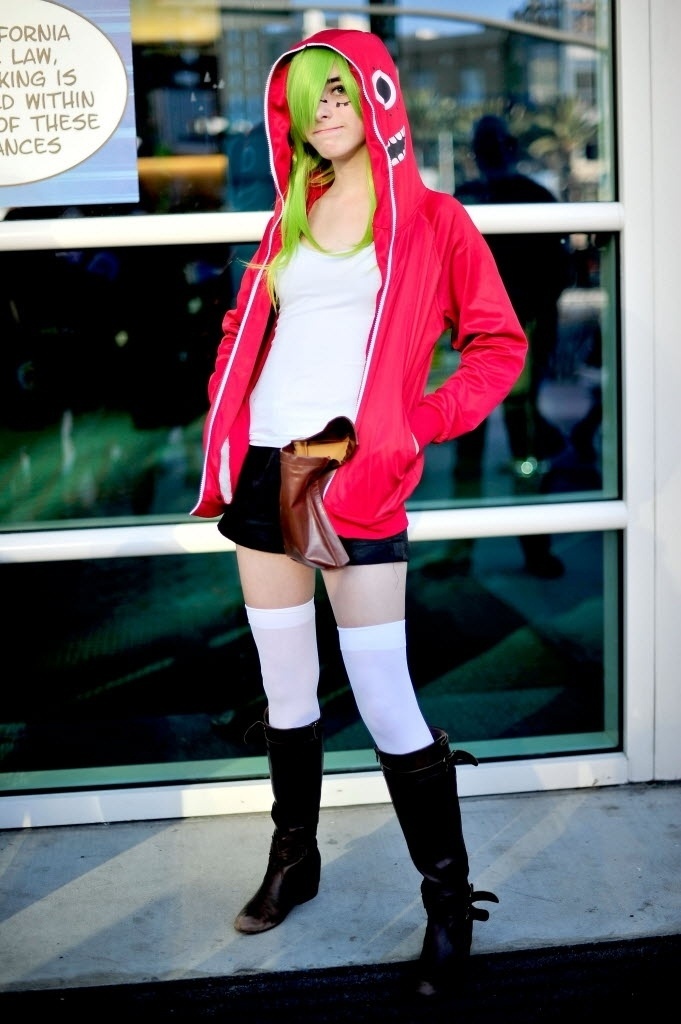 24.jul.2014 - Menina posa de cosplay no segundo dia da San Diego Comic-Con 2014, o maior evento de cultura pop do planeta - Jerod Harris/AFP
