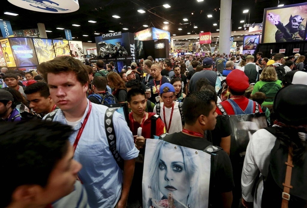24.jul.2014 - Público circula na San Diego Comic-Con 2014 - Sandy Huffaker/Reuters