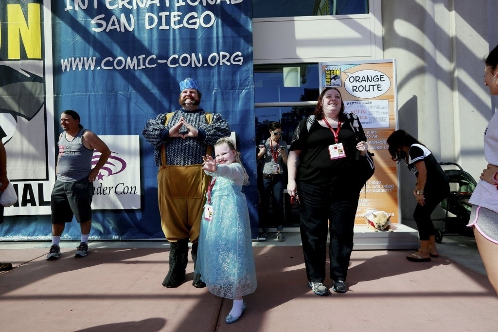 24.jul.2014 - Público circula na San Diego Comic-Con 2014 - Sandy Huffaker/Reuters