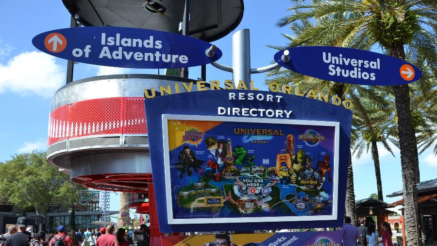 O CityWalk, complexo de lazer do Universal Orlando Resort, faz a união entre os dois parques do grupo: Islands of Adventure e Universal Studios Florida - Mônica de Souza/UOL