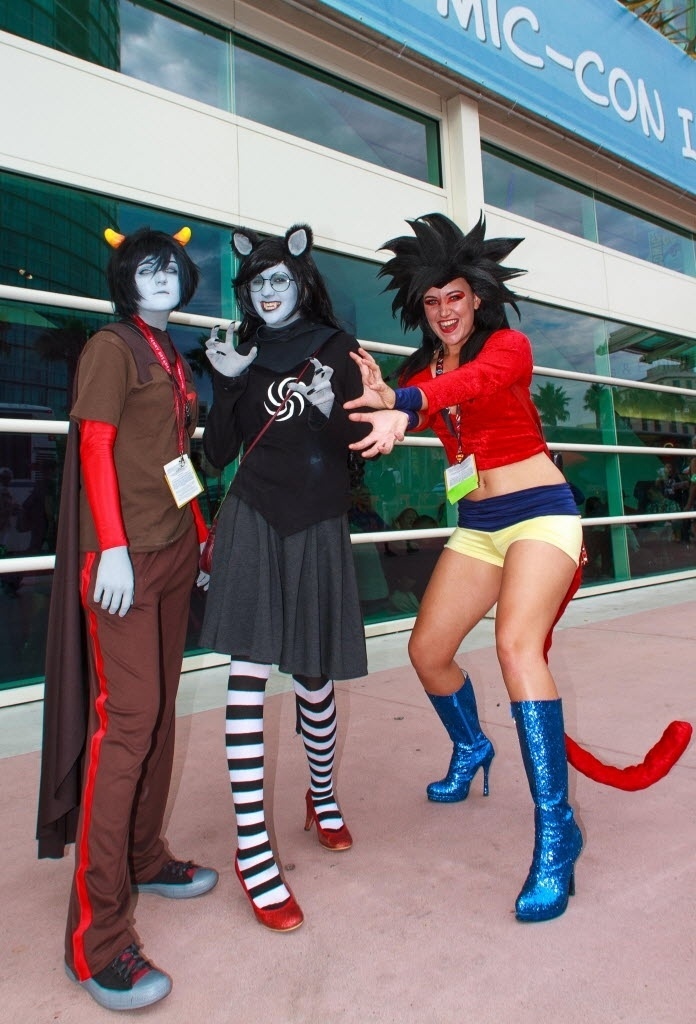 25.jul.2014 - Fãs de cosplay na San Diego Comic-Con 2014 - Zumapress