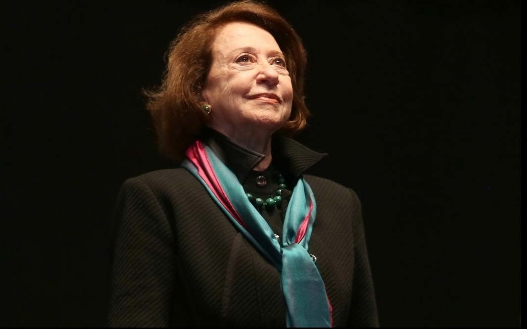 27.jul.2014 - Atriz Fernanda Montenegro no Festival de Paulínia. A atriz foi recebida com grande comoção do público e disse que sempre fica emocionada e feliz que tem gente que quer vê-la. - Aline Arruda