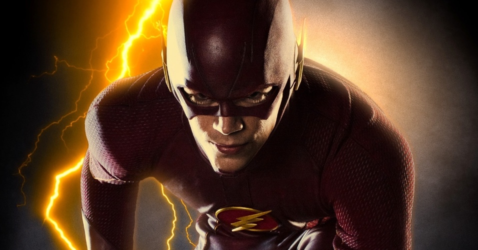 Imagem do personagem Barry Allen (Grant Gustin) na série "The Flash"