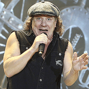 Brian Johnson, cantor do AC/DC - EFE e Divulgação