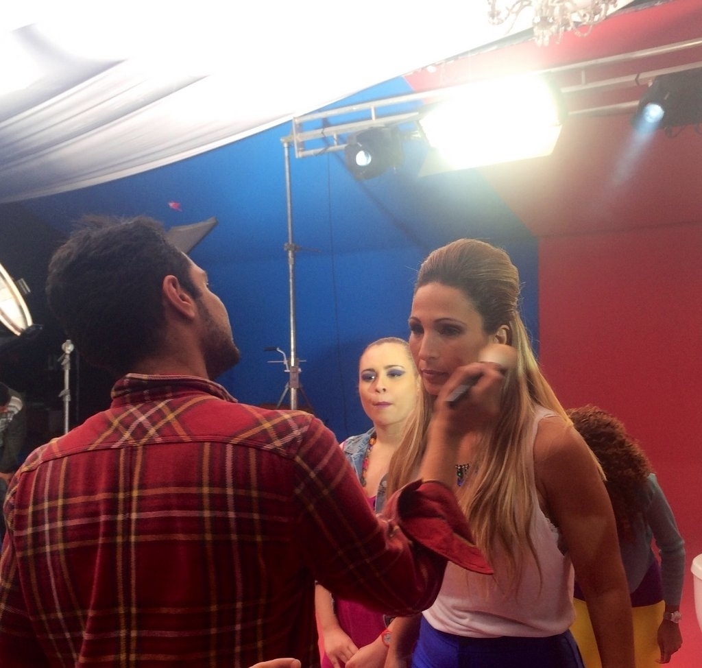 Fotos Valesca Popozuda grava clipe para