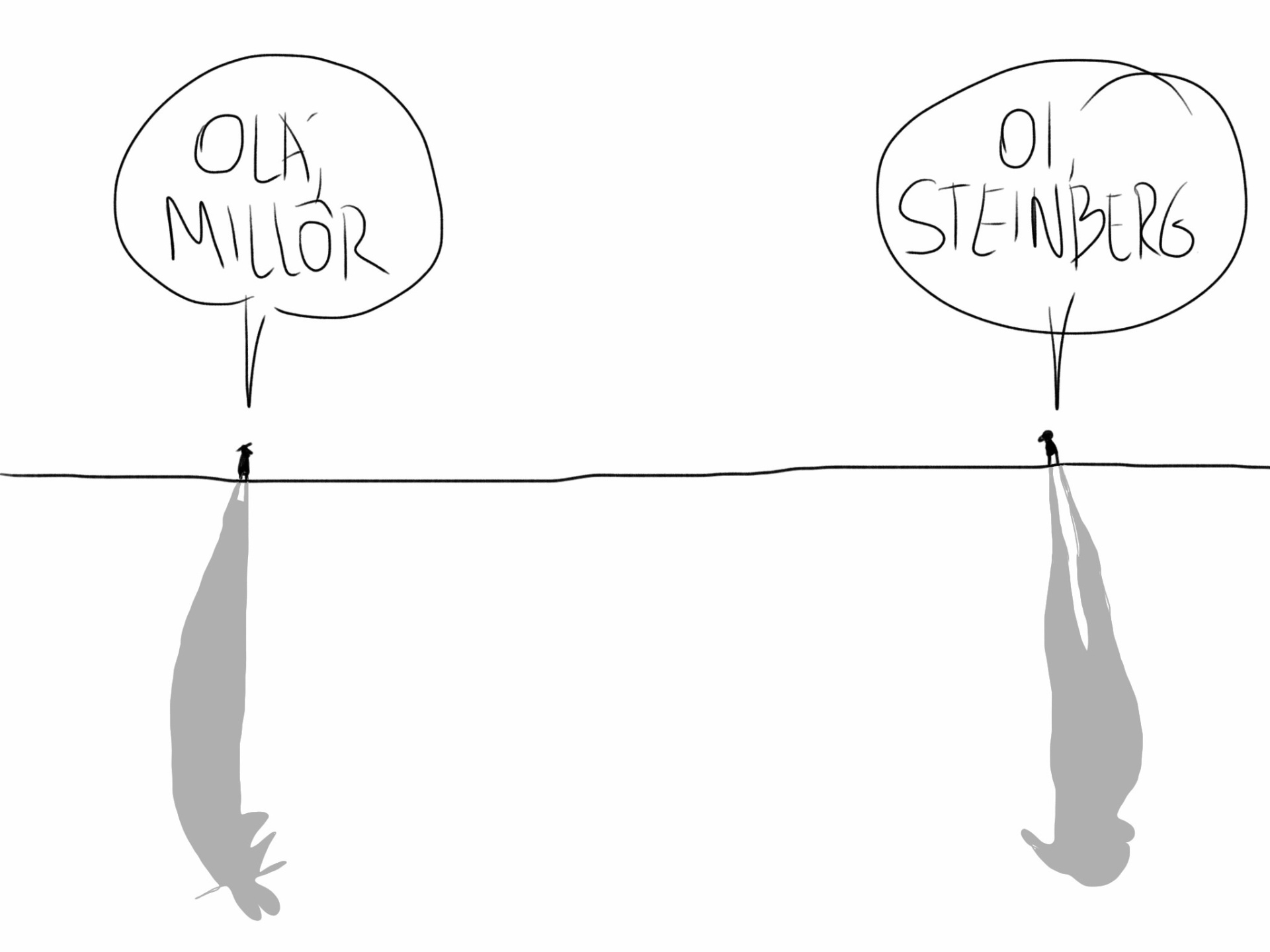 30.jul.2014 - Ainda na abertura da Flip, o crítico de arte Agnaldo Farias disse que existe uma relação forte entre o trabalho de Millôr e o de Saul Steinberg, cartunista americano conhecido por seus trabalhos para a revista "New Yorker" - Orlando